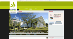 Desktop Screenshot of meylan.fr