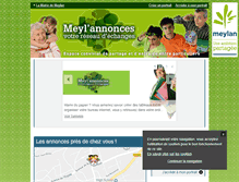Tablet Screenshot of meylannonces.meylan.fr